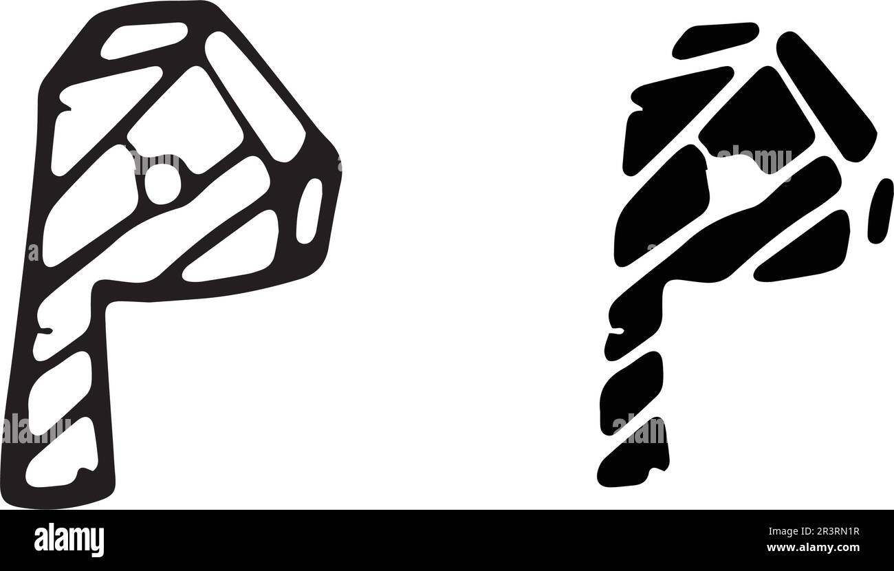 Business corporate Buchstabe P Logo Design Vector Stock Vektor