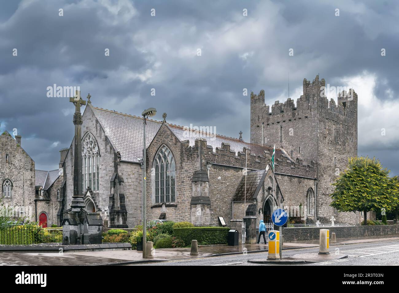Holy Trinity Abbey Church in Adare, Irland Stockfoto