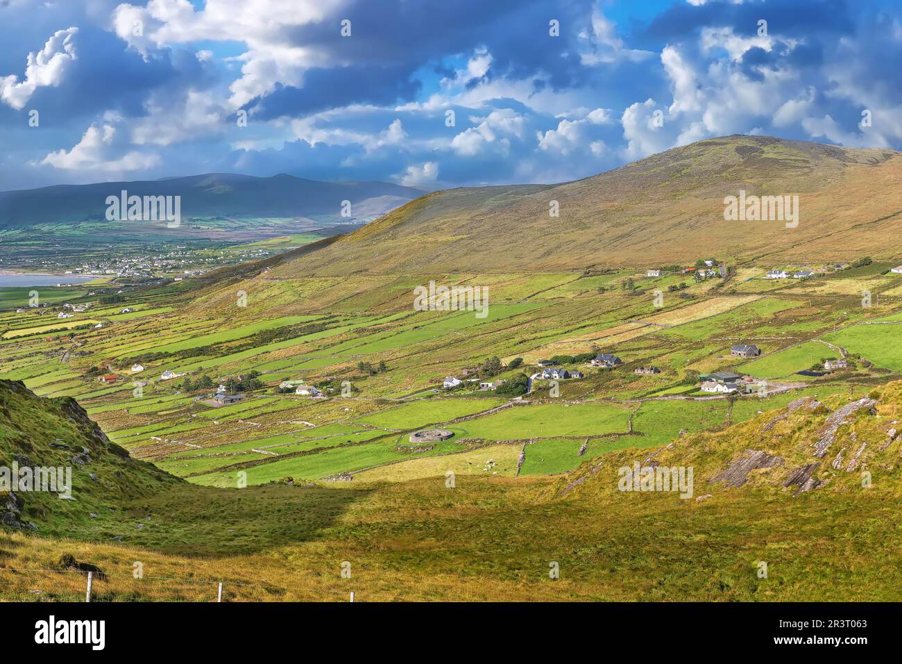 Landschaft aus Ring of Kerry, Irland Stockfoto