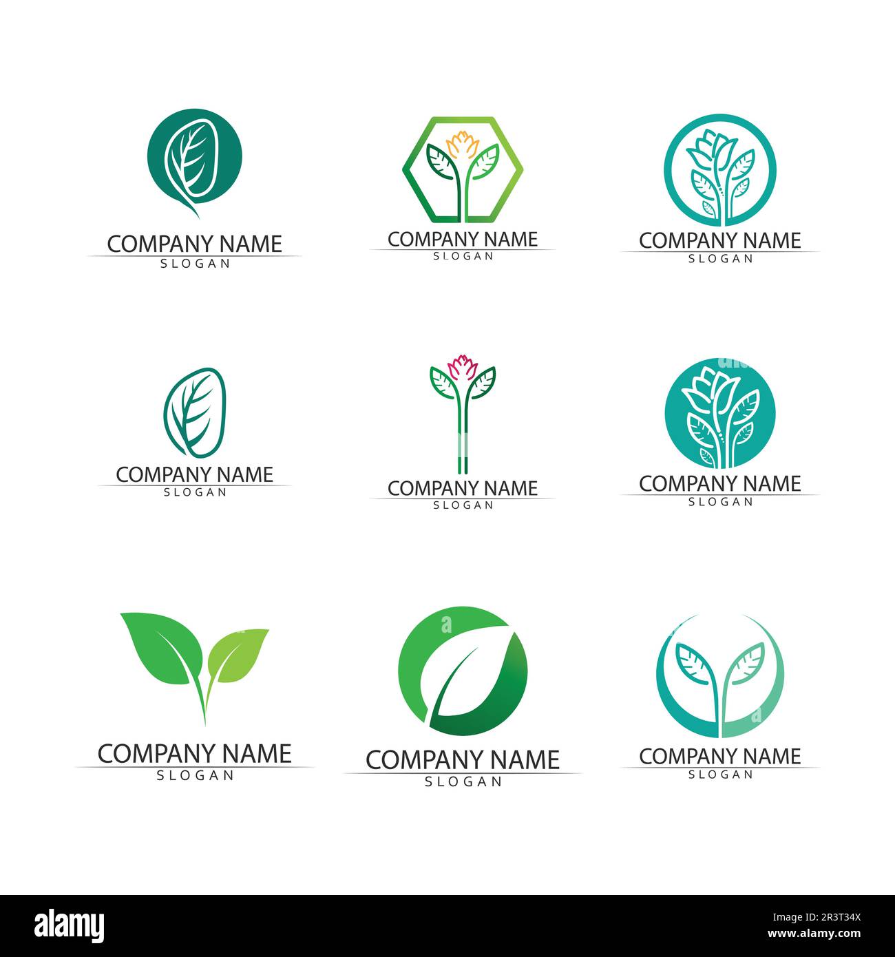 Pflanzensamen Logo Concept Template Vector.growing Saatgut Logo.Saatgut