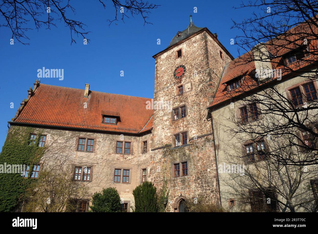 Vorderburg Schlitz in Hessen Stockfoto