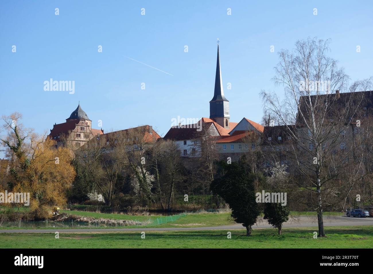 Burgenstadt Schlitz im zentralen hessischen Vogelsbergkreis, Deutschland Stockfoto