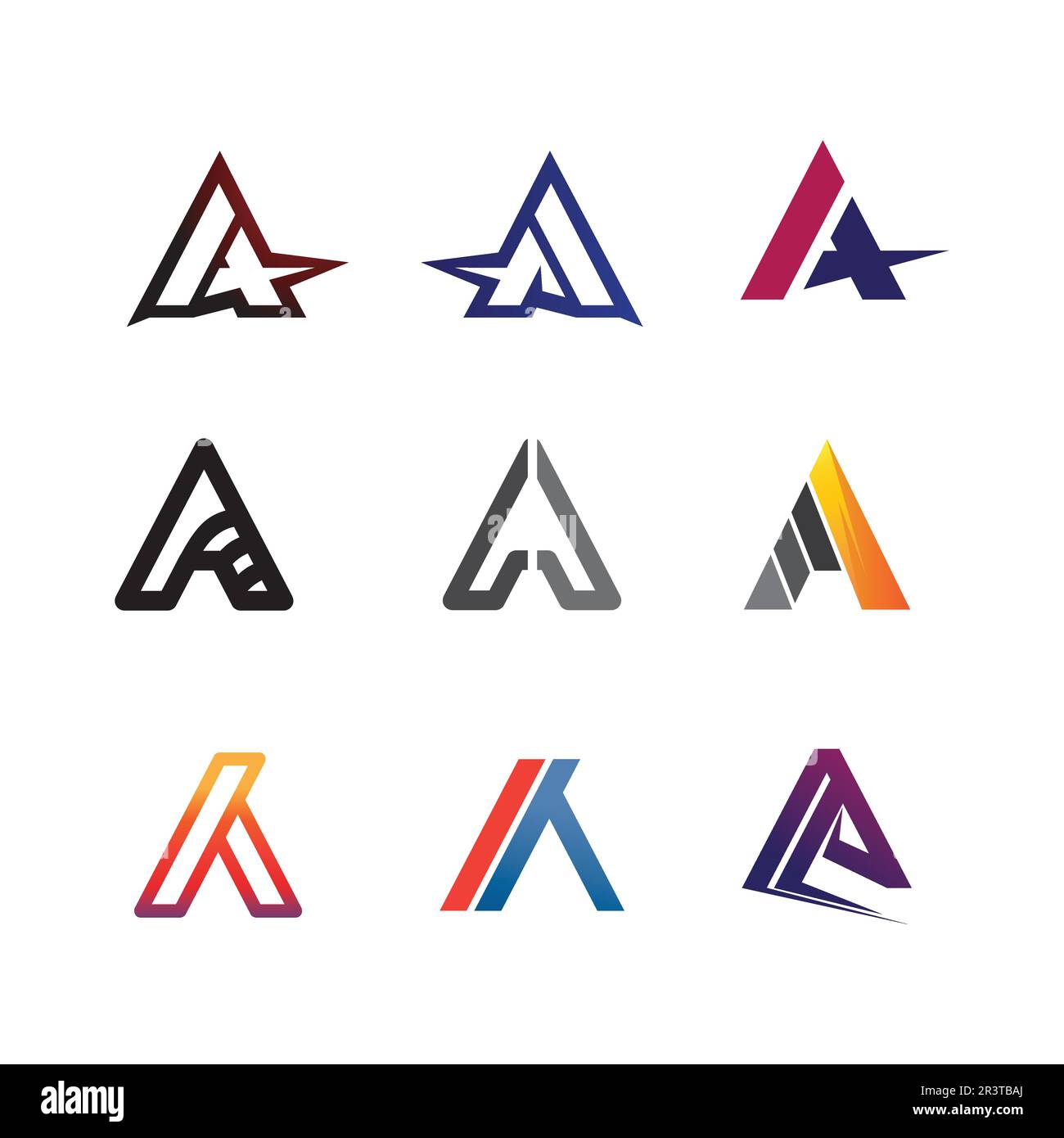 Eine Briefvorlage Vektor icon Abbildung design Stock Vektor