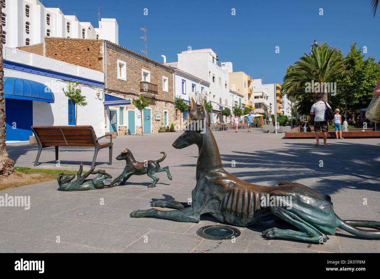 Paseo de S Alamera Stockfoto