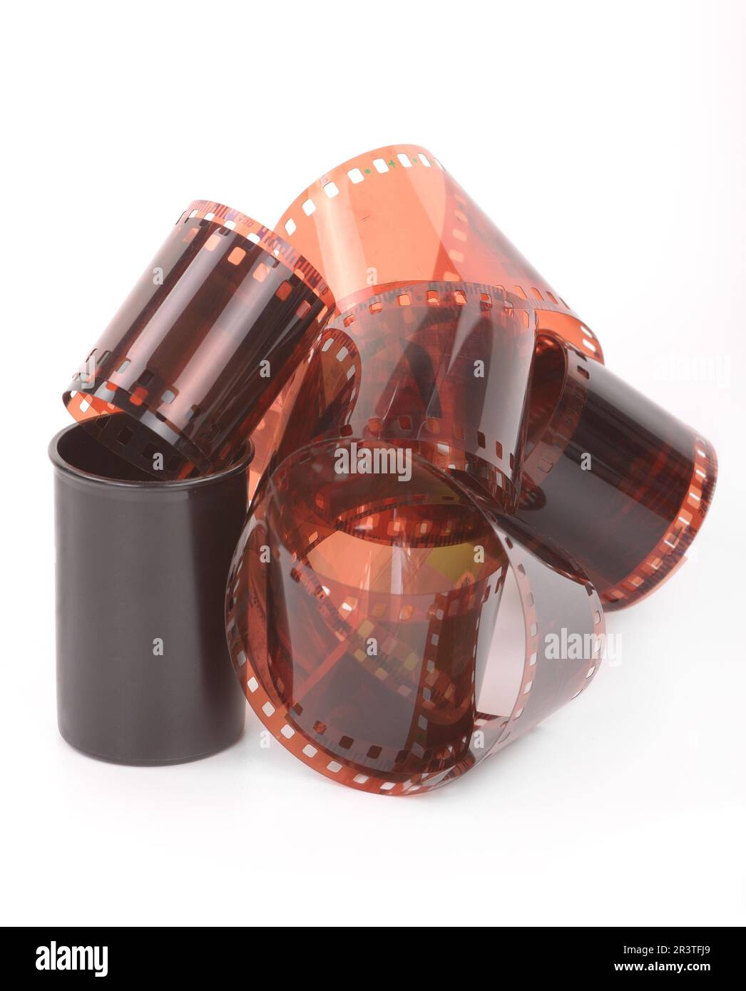 Alten 35 mm negativ-Film-Streifen Stockfoto