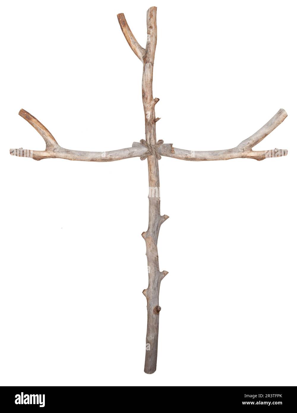 Holzkreuz Stockfoto