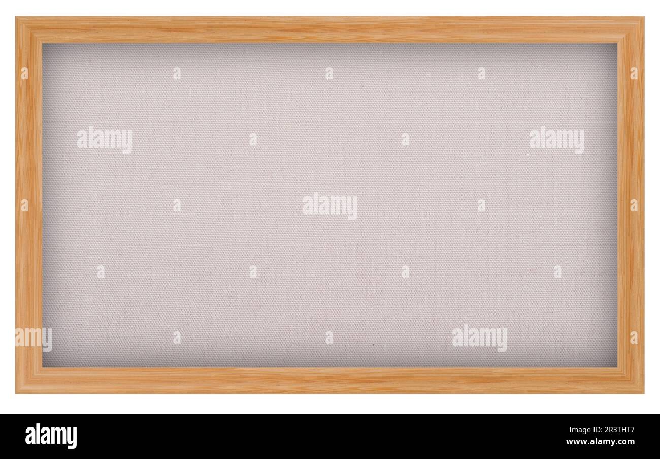 Holzrahmen mit Hintergrat Stockfoto