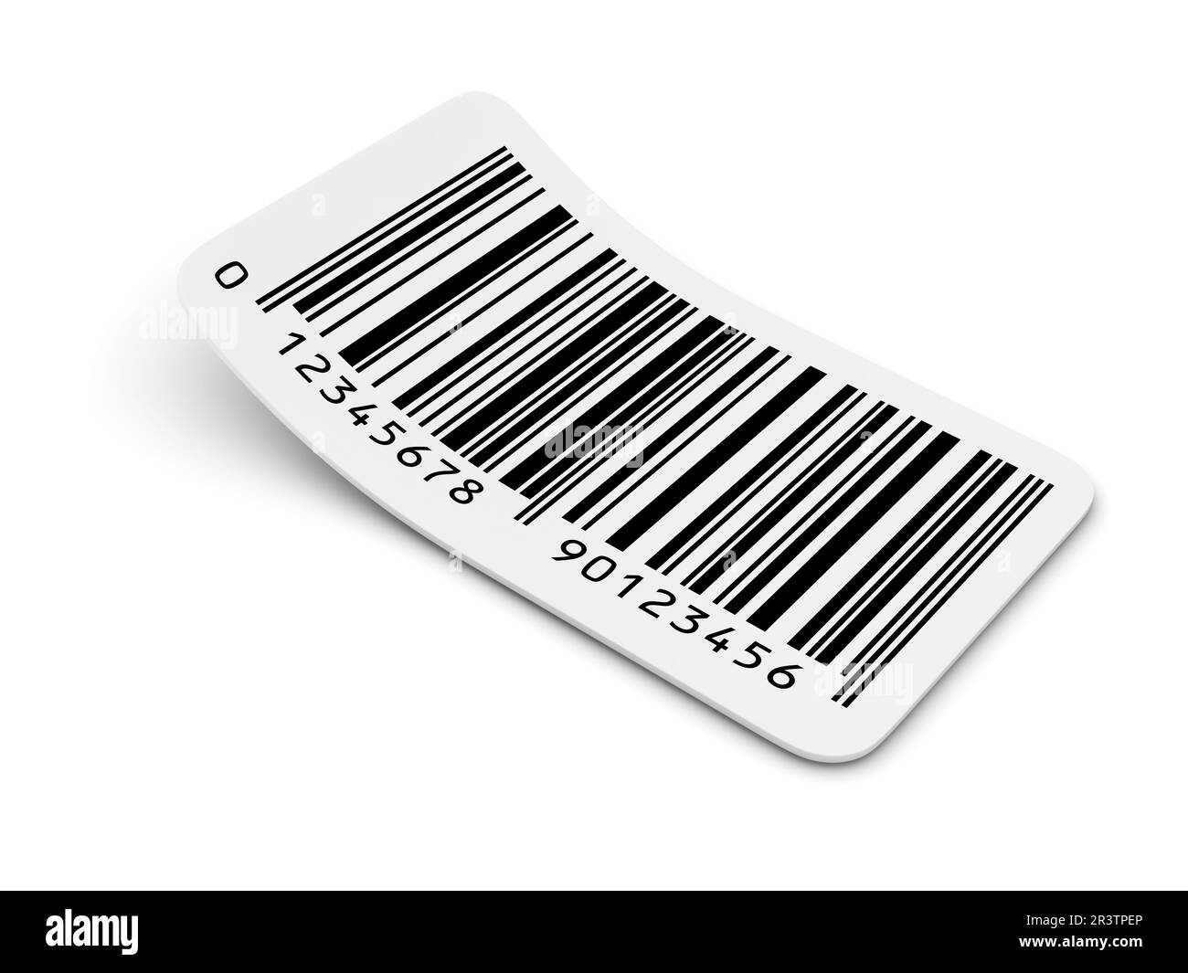 Barcode-Etikett Stockfoto