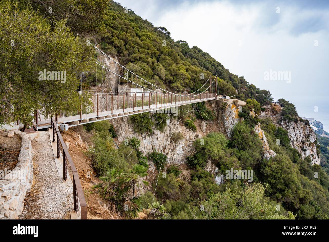 Windsor-Hängebrücke, Gibraltar Stockfoto