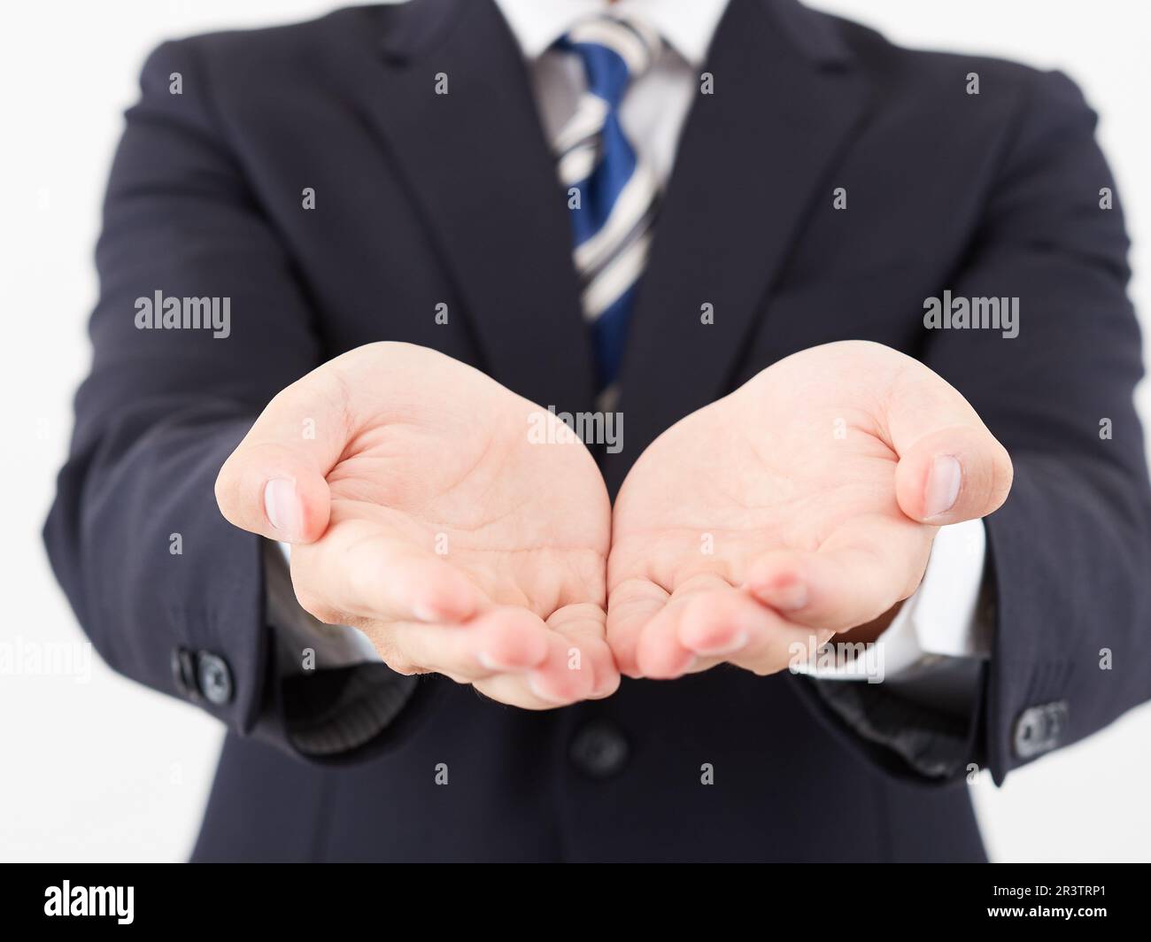 Japanischer männlicher Geschäftsmann Stockfoto