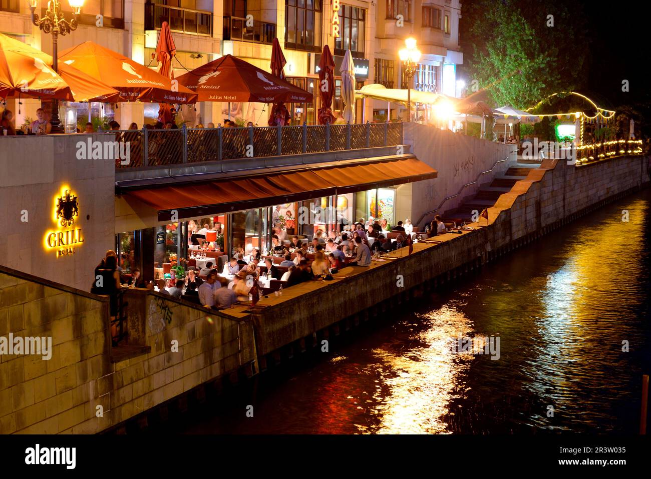 Grill Royal, Friedrichstraße, Mitte, Berlin, Deutschland Stockfoto