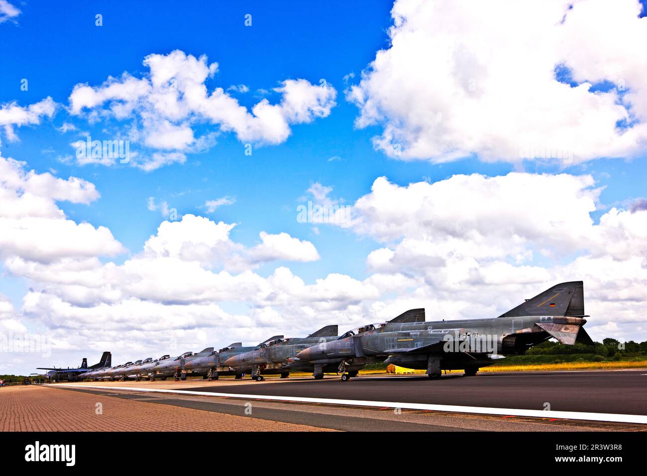 McDonnell Douglas F-4F Phantom II, Flugzeugtyp, Kämpfer, Luftwaffe, Aufklärung, Zweisitzer, Kampfbomber, Kampfflugzeug, Bundeswehr Stockfoto