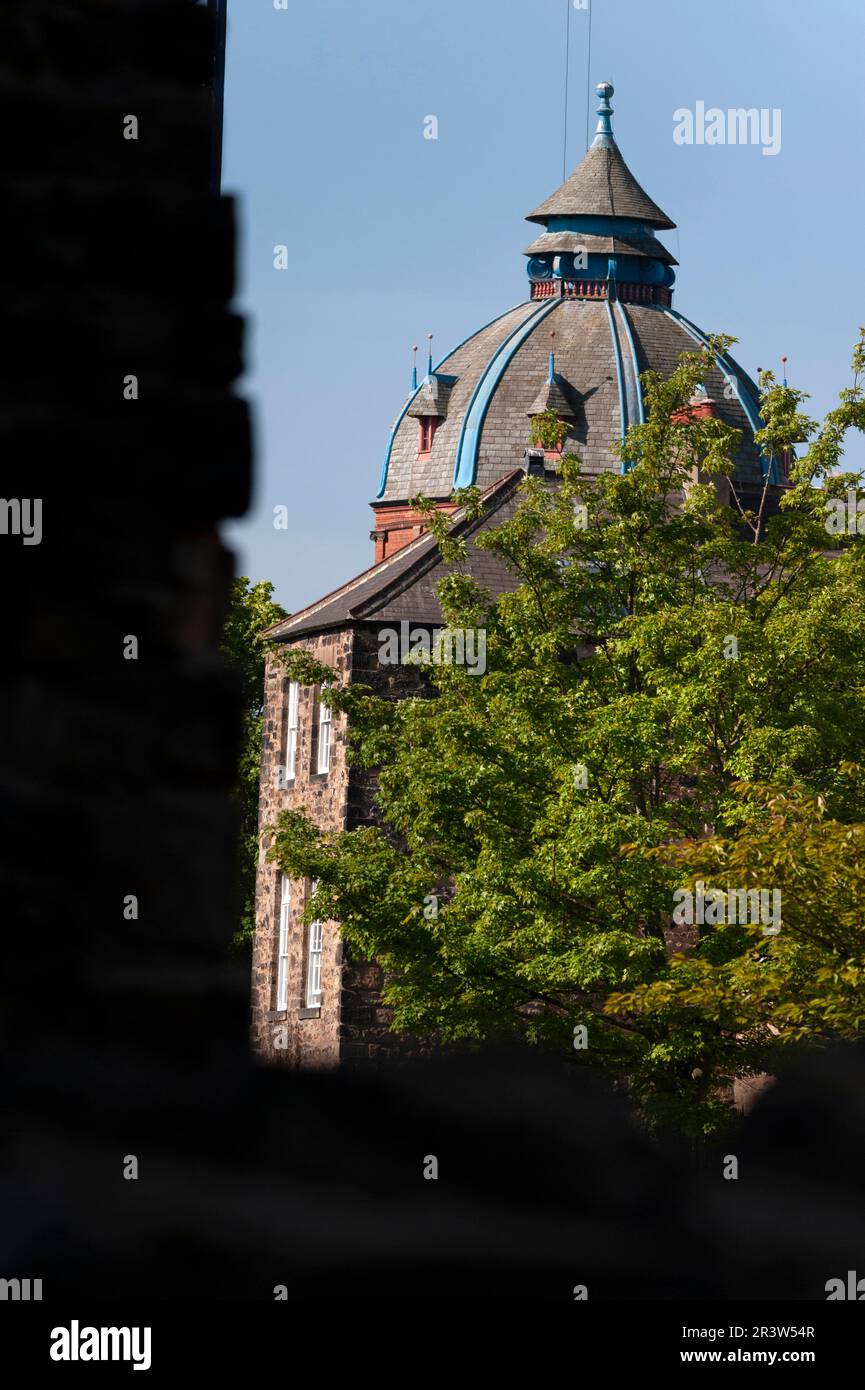 Ehemaliger Co-operative Wholesale Society Printing Works, Bath Lane, Newcastle upon Tyne Stockfoto