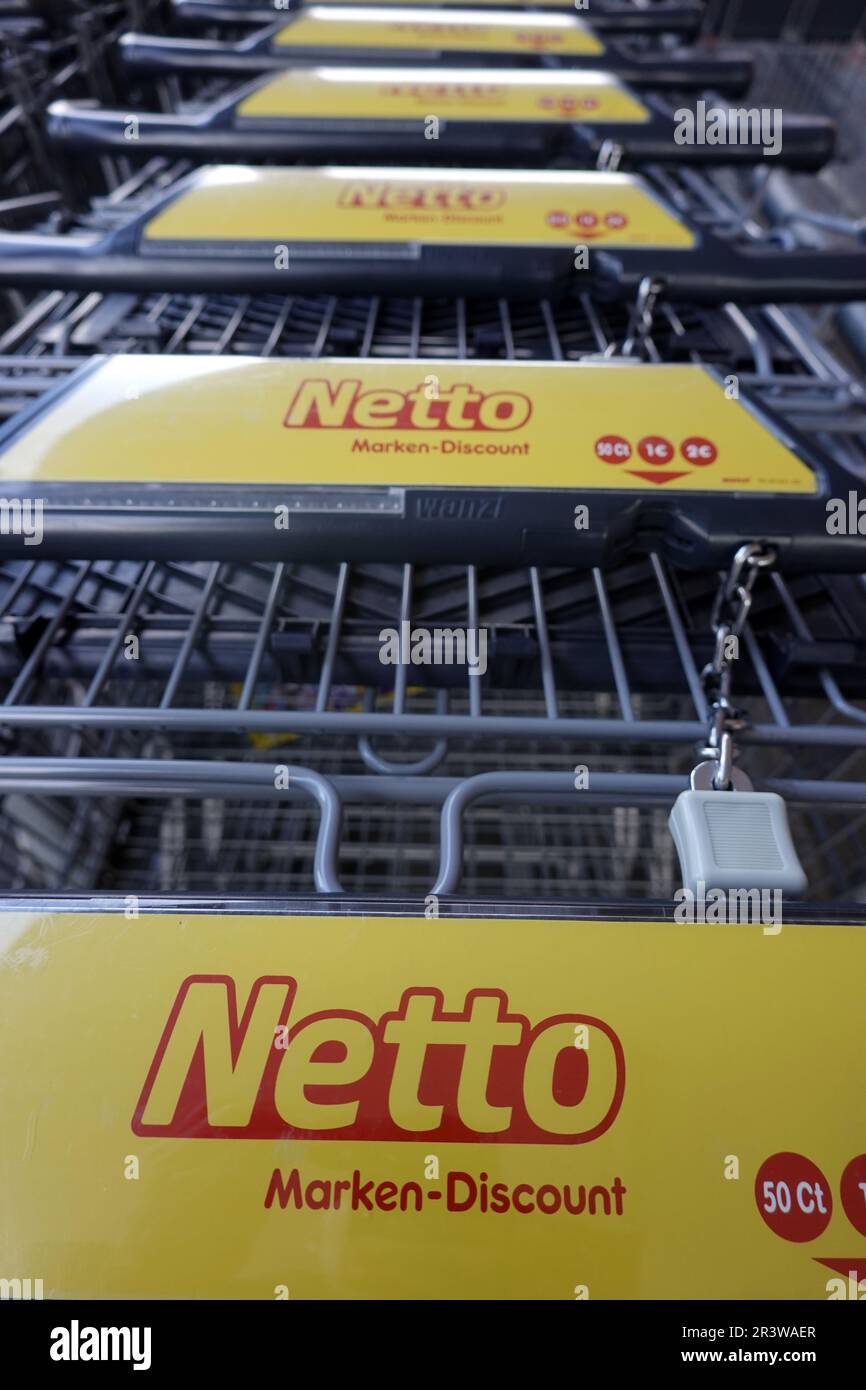 Symbolisches Bild netto Marken-Discount, Tochtergesellschaft der Edeka-Gruppe Stockfoto
