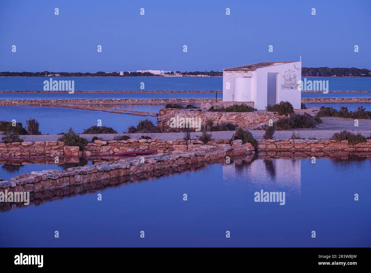 Parc Natural de Ses Salines dâ€™Eivissa i Formentera Stockfoto