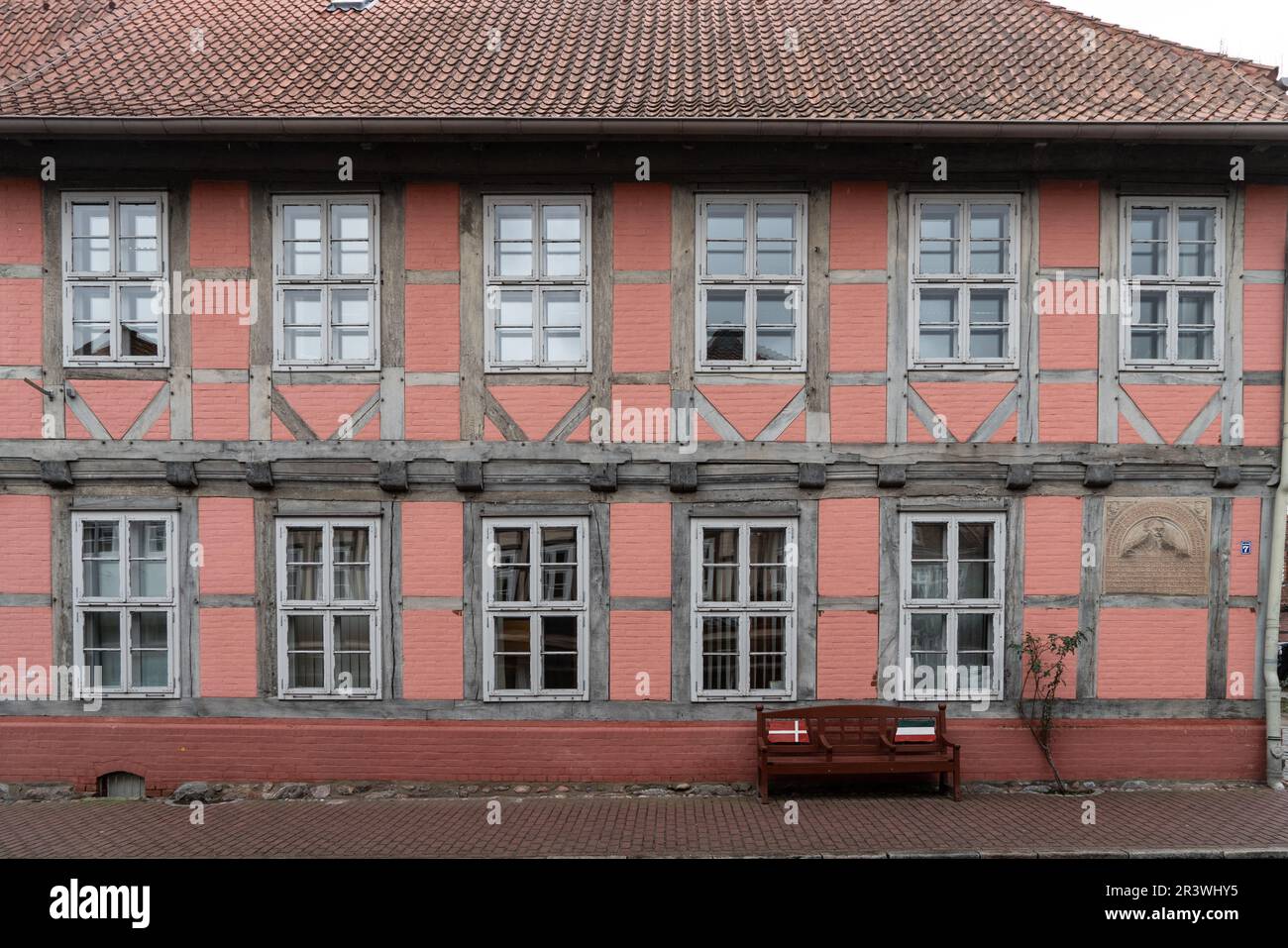 Altstadt von Hitzacker an der Elbe Stockfoto