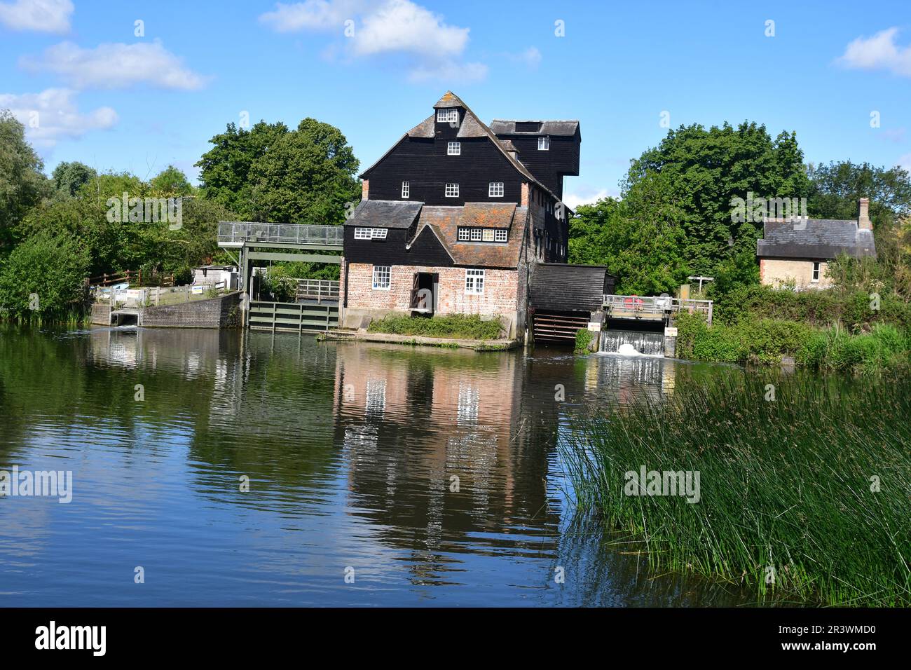 Houghton Mill, Houghton Cambridgeshire, Großbritannien Stockfoto