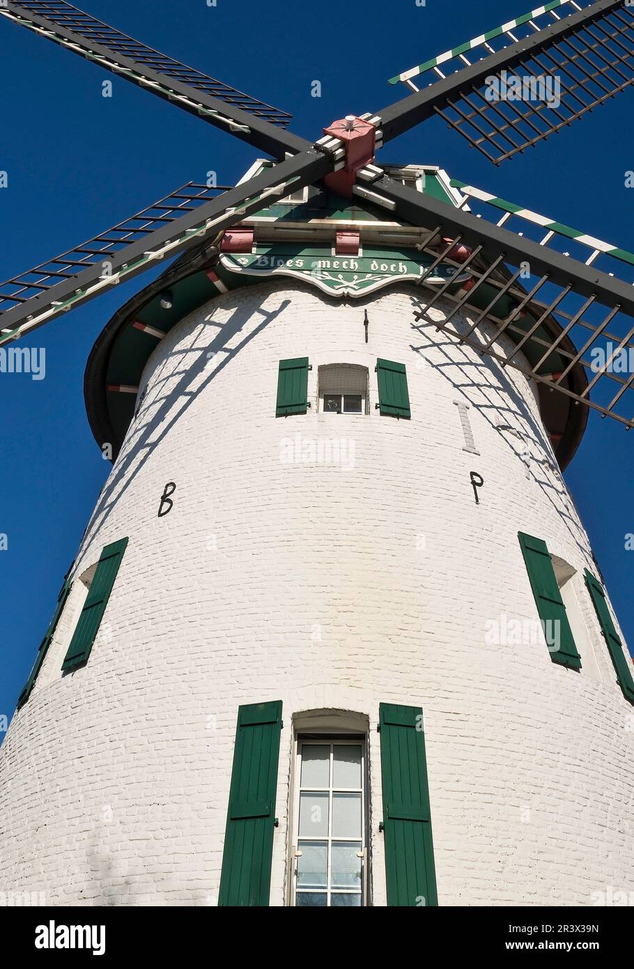 Blancken Mill, Erkelenz, Niederrhein, Nordrhein-Westfalen, Deutschland, Europa Stockfoto