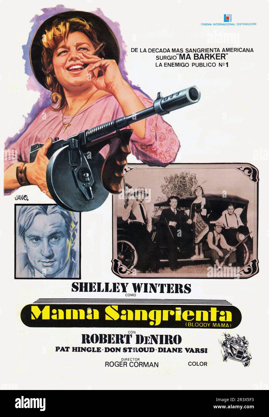 BLOODY MAMA (1970), Regie Roger CORMAN. Kredit: AIP/Album Stockfoto