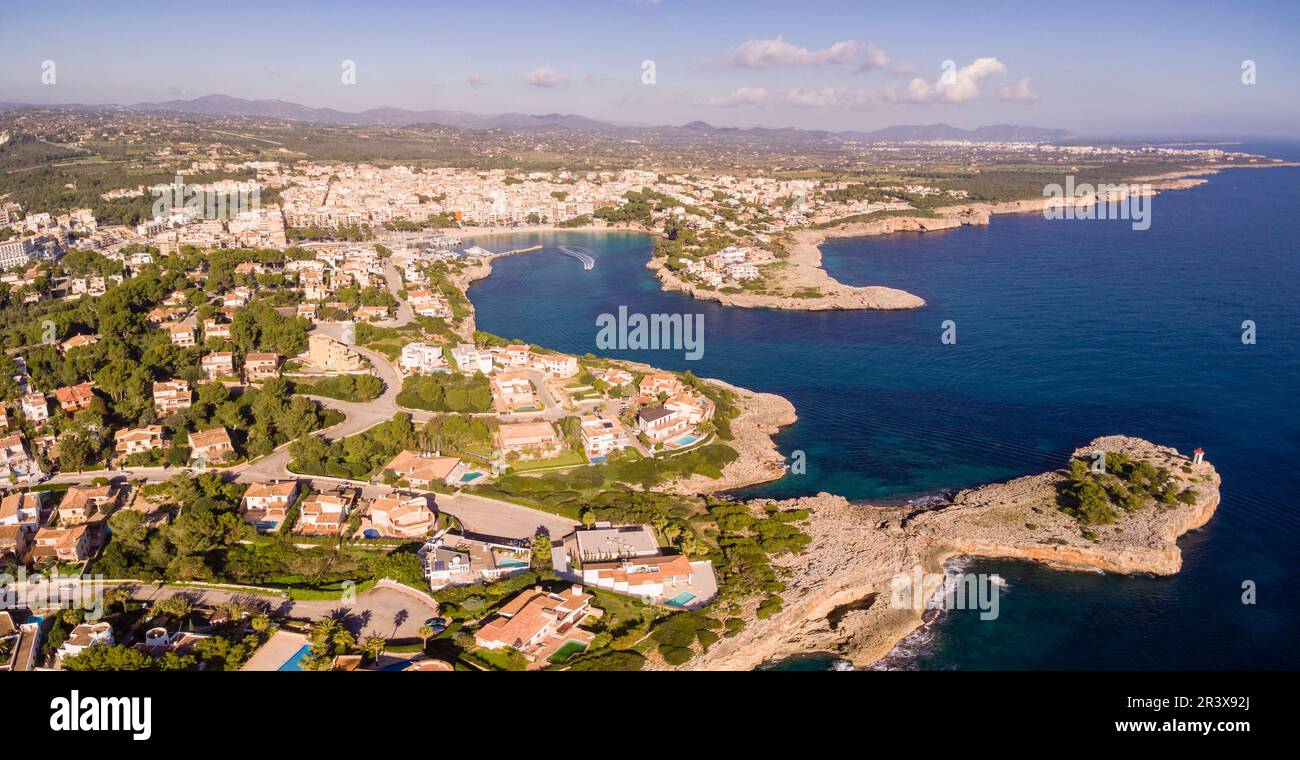 Porto Cristo, Manacor, Mallorca, Balearen, Spanien. Stockfoto