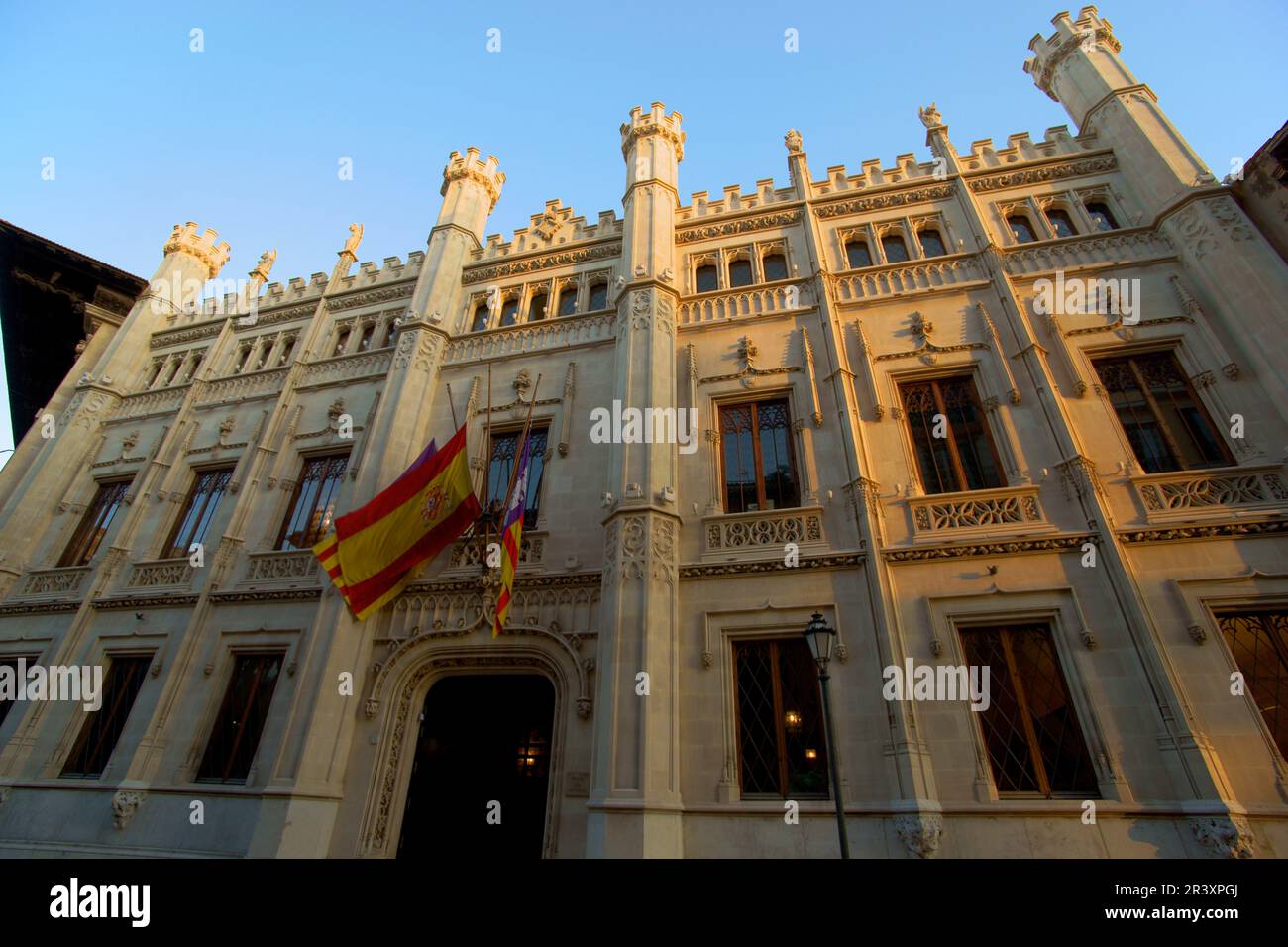 Palau del Consell. Centro historico. Palma. Mallorca. Baleares. España. Stockfoto