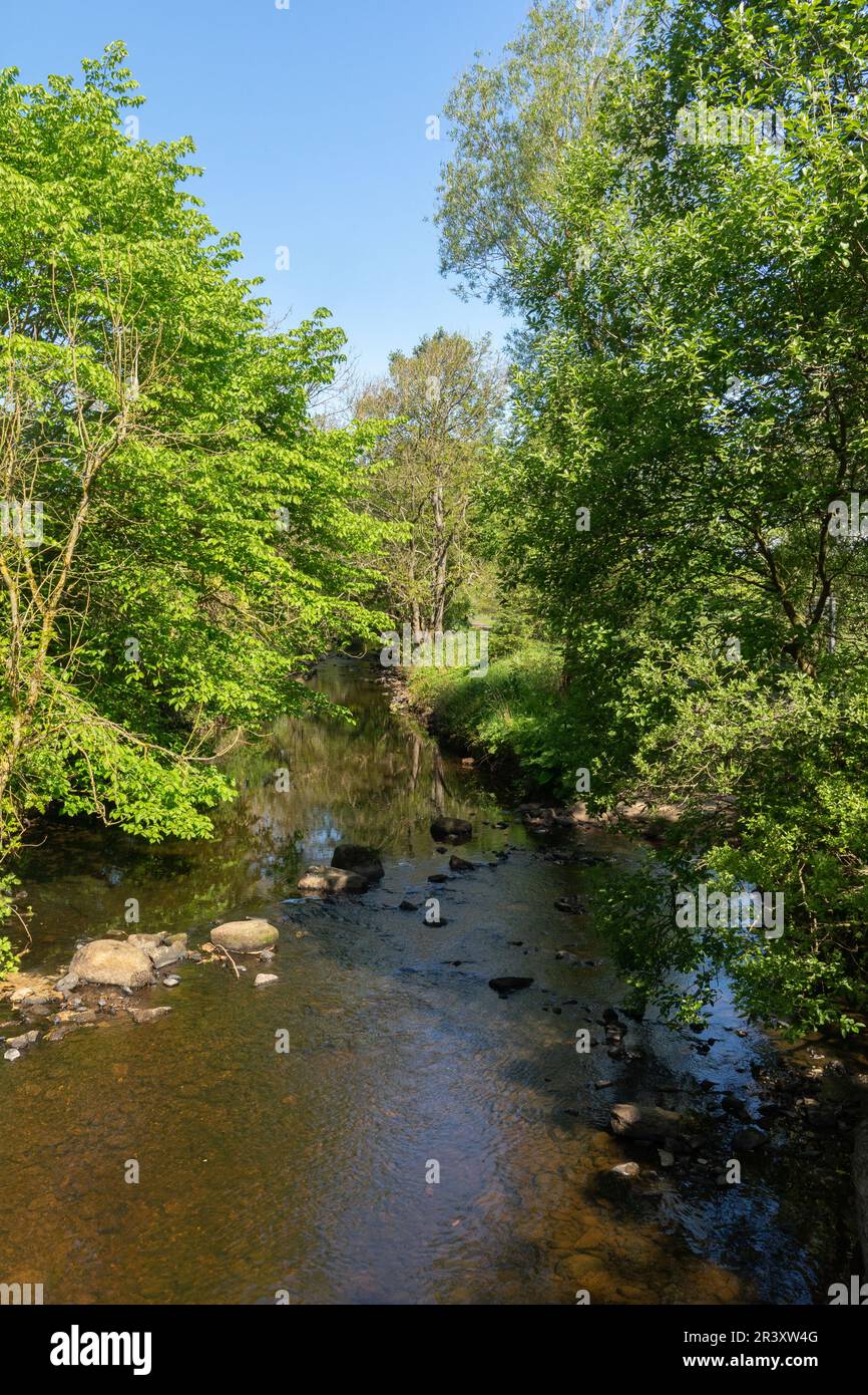 Tipalt Burn in Greenhead, Northumberland, Großbritannien Stockfoto