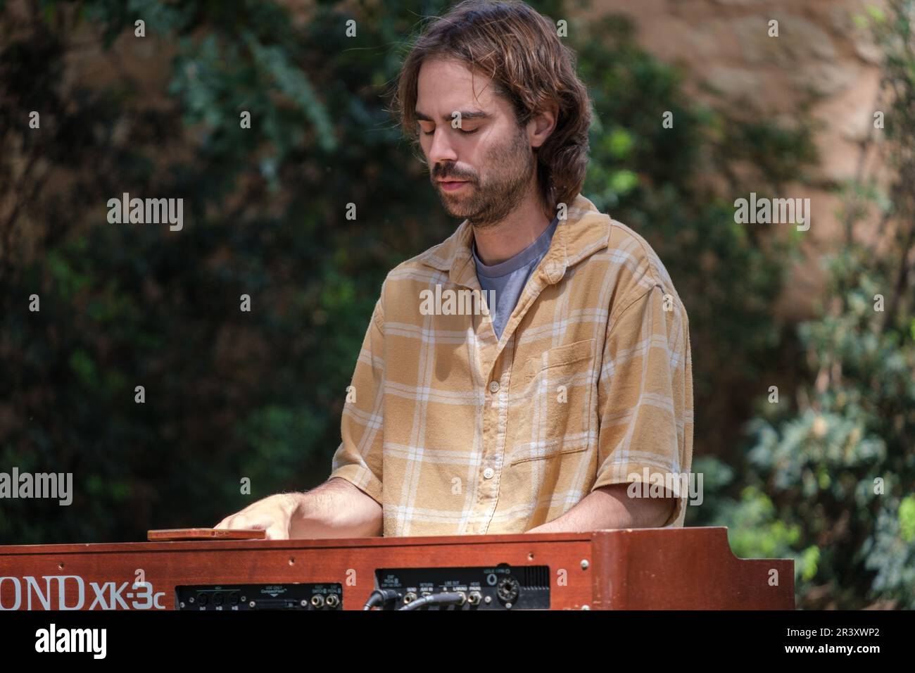 PEP Garau Trio, Jazzmusik, Mallorca, spanien. Stockfoto