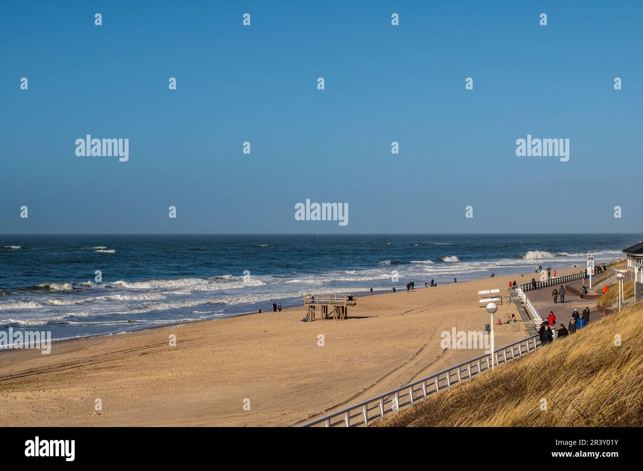 Nordseeküste Stockfoto