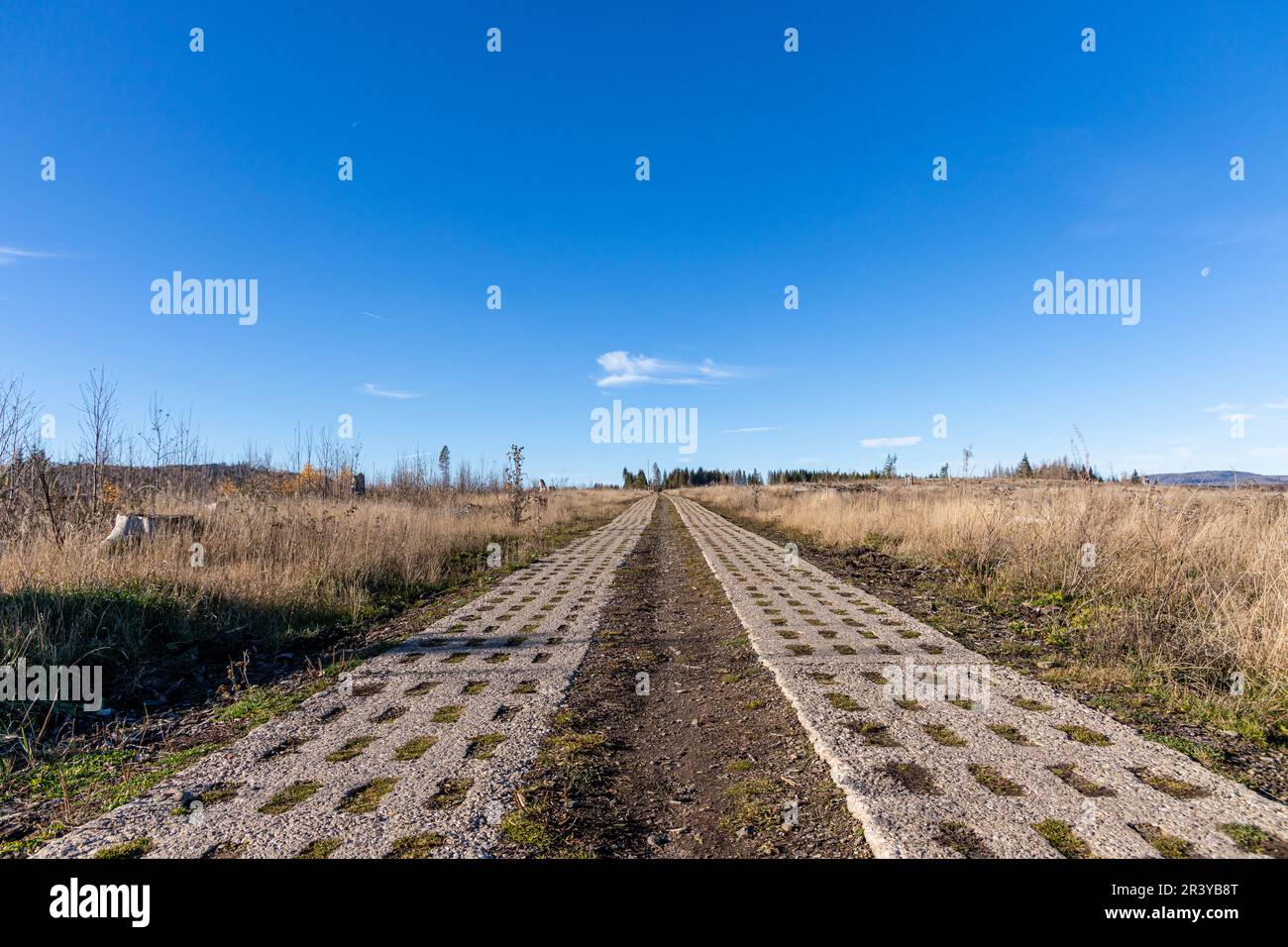 Ring of Remembrance Border Trail Border Museum Sorge in den Harz Mountains Stockfoto
