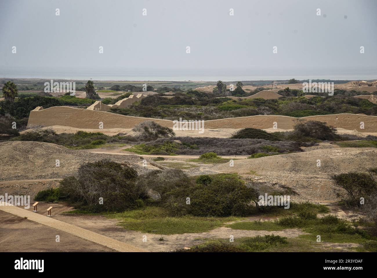 Nicolas Remene / Le Pictorium - Chan Chan archäologische Stätte in der Provinz Trujillo, Peru - 11/10/2018 - Peru / La Libertad / Chan Chan - Hu Stockfoto