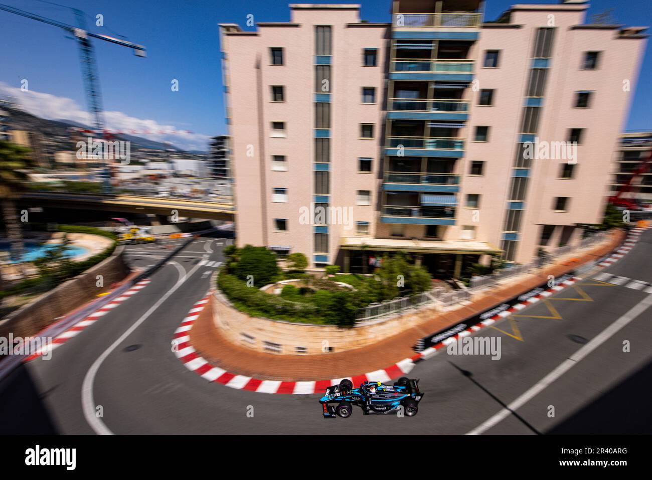 12 LECLERC Arthur (mco), DAMS, Dallara F2, Action während der 5. Runde der FIA-Formel-2-Meisterschaft 2023 vom 26. Bis 28. Mai 2023 auf dem Circuit de Monaco in Monaco – Foto Julien Delfosse/DPPI Stockfoto
