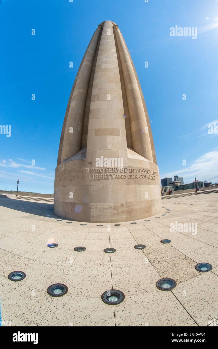 Kansas City World war I Liberty Memorial und Museum, erbaut im Jahr 1926 Stockfoto