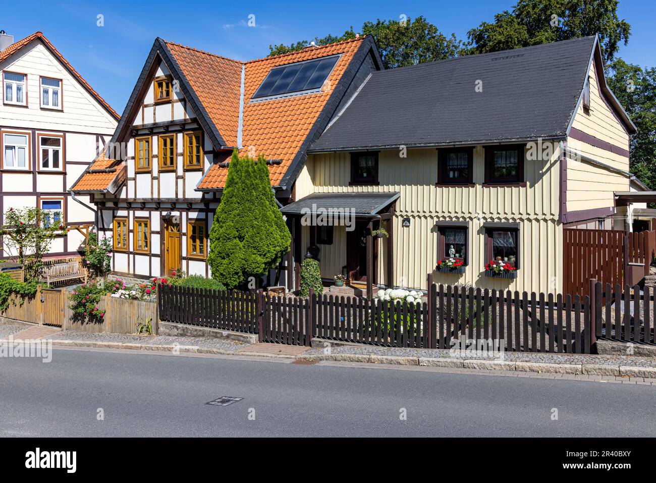 Eindrücke aus Ilsenburg Harz und Umgebung Stockfoto