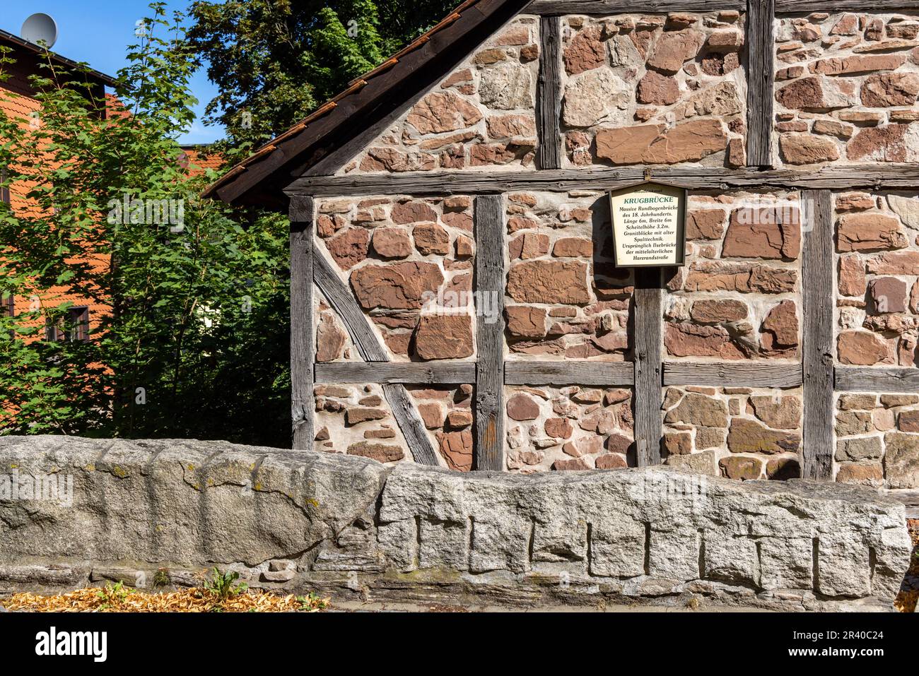 Eindrücke aus Ilsenburg Harz und Umgebung Stockfoto