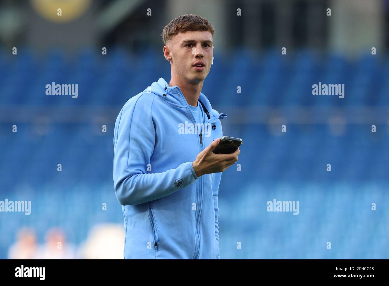 Cole Palmer vom Manchester Ciy FC im AMEX-Stadion in Brighton Stockfoto