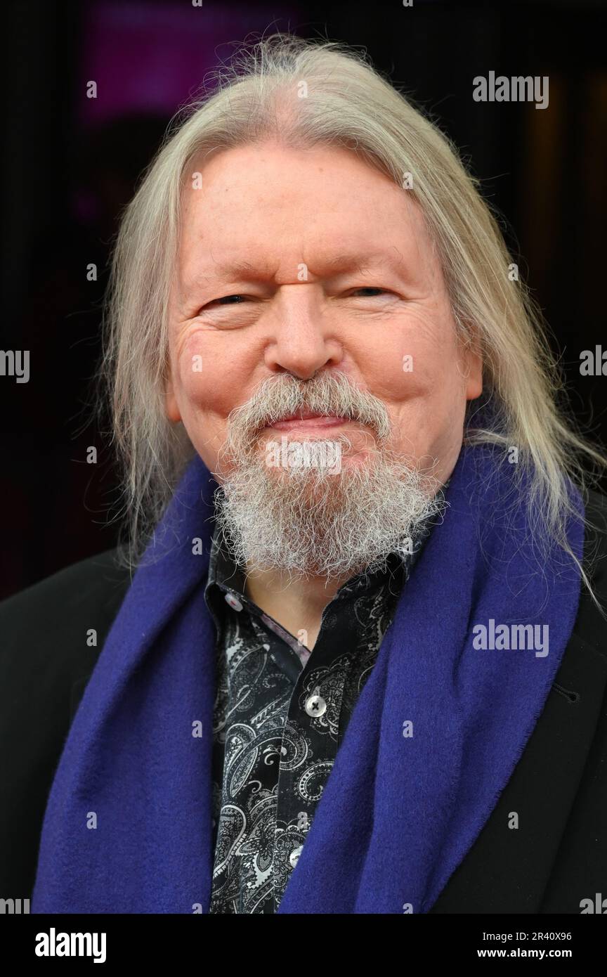 London, England, Großbritannien. 25. Mai 2023. Sir Christopher Hampton besucht The Opening Night Aspects of Love, Lyric Theatre, London, Großbritannien. Kredit: Siehe Li/Picture Capital/Alamy Live News Stockfoto