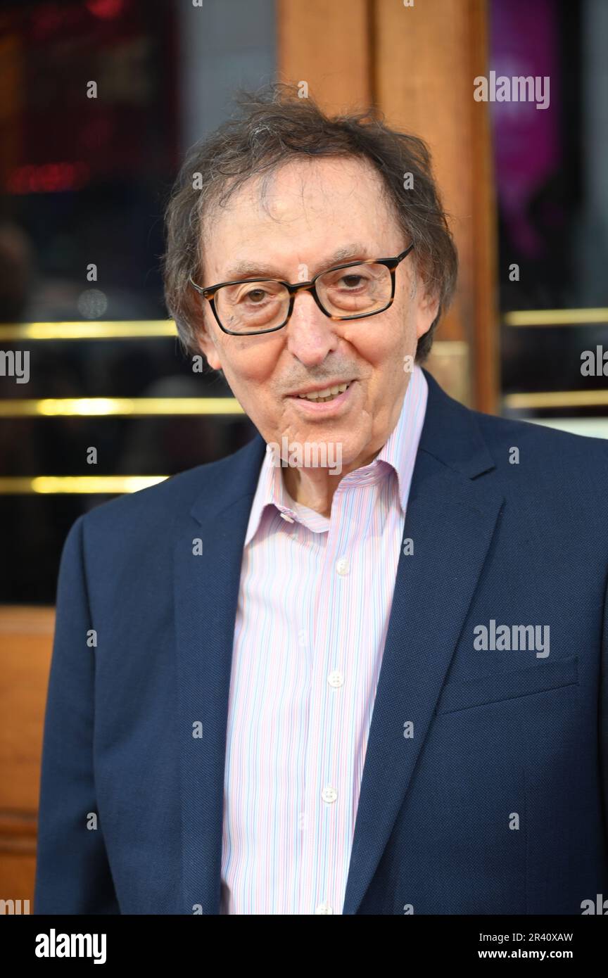 London, England, Großbritannien. 25. Mai 2023. Der Lyriker Don Black besucht The Opening Night Aspects of Love, Lyric Theatre, London, Großbritannien. Kredit: Siehe Li/Picture Capital/Alamy Live News Stockfoto