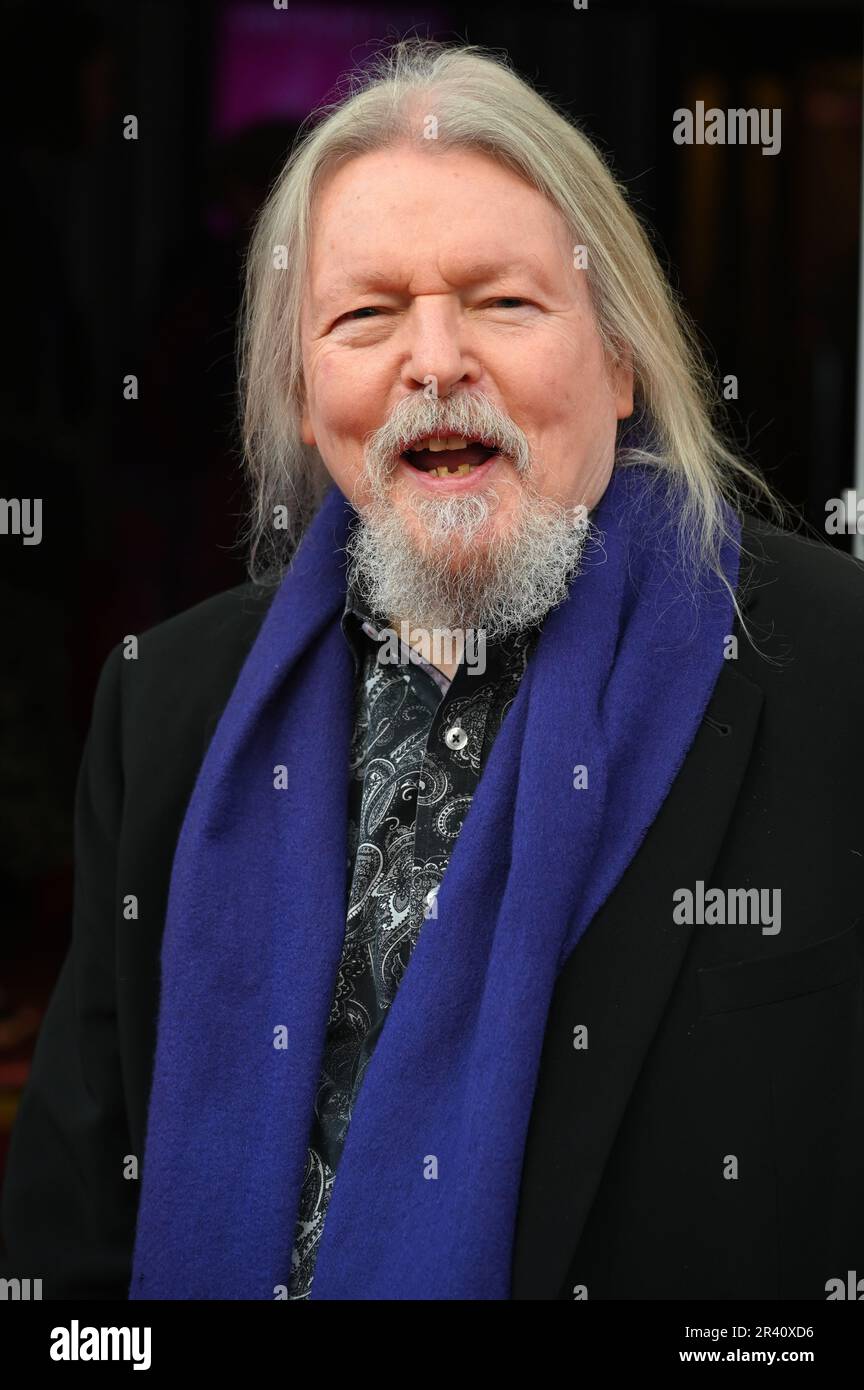 London, England, Großbritannien. 25. Mai 2023. Sir Christopher Hampton besucht The Opening Night Aspects of Love, Lyric Theatre, London, Großbritannien. Kredit: Siehe Li/Picture Capital/Alamy Live News Stockfoto