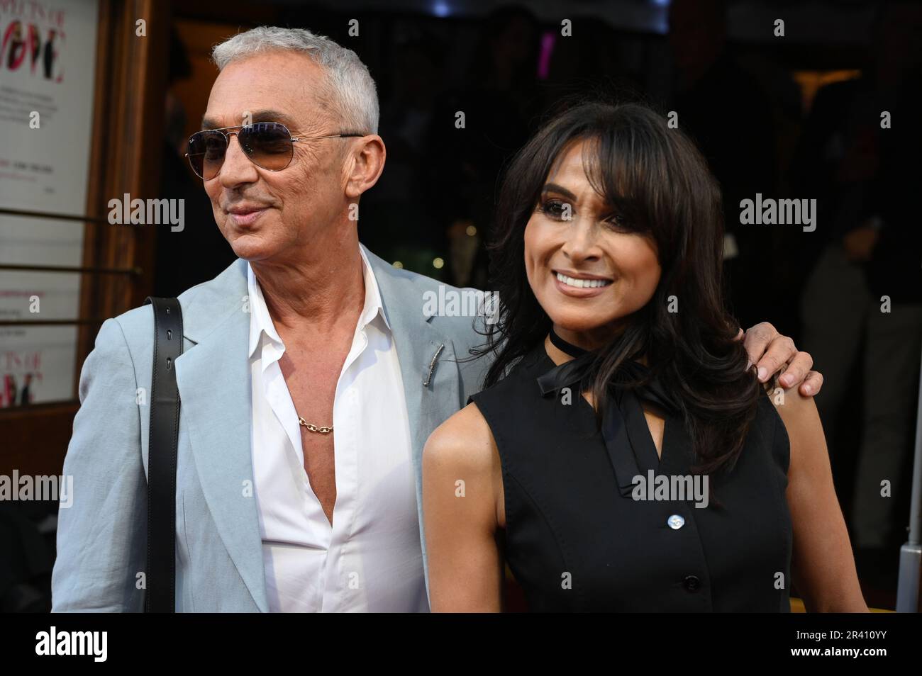 London, England, Großbritannien. 25. Mai 2023. Bruno Tonioli, Jackie St Clair, besucht The Opening Night Aspects of Love, Lyric Theatre, London, Großbritannien. Kredit: Siehe Li/Picture Capital/Alamy Live News Stockfoto