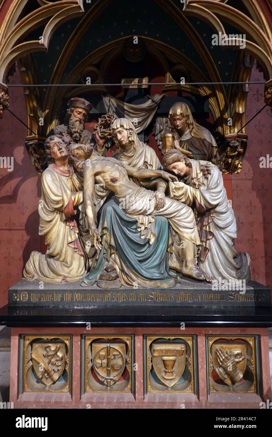 Mengelberg-Altar im Kölner Dom Stockfoto