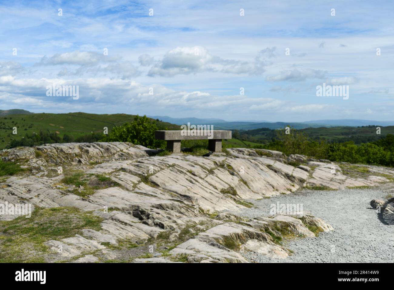 Blick von Orrest Head, Windermere, Lake District Stockfoto