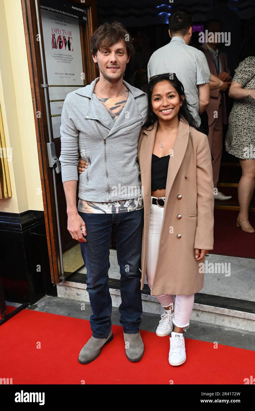 London, England, Großbritannien. 25. Mai 2023. Tyger Drew-Honey besucht The Opening Night Aspects of Love, Lyric Theatre, London, Großbritannien. Kredit: Siehe Li/Picture Capital/Alamy Live News Stockfoto