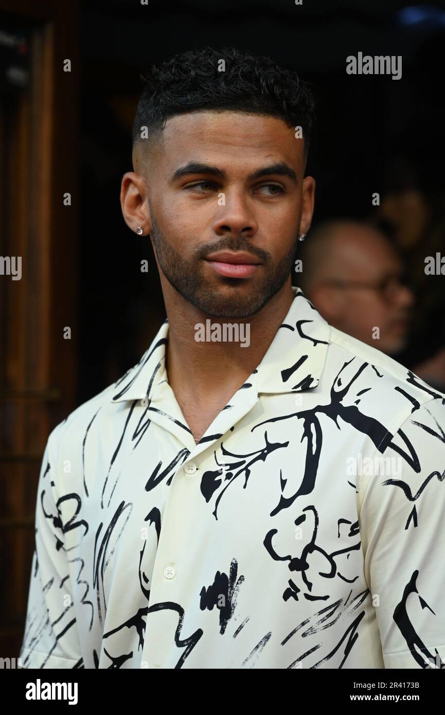 London, England, Großbritannien. 25. Mai 2023. Maxwell Samuda besucht The Opening Night Aspects of Love, Lyric Theatre, London, Großbritannien. Kredit: Siehe Li/Picture Capital/Alamy Live News Stockfoto