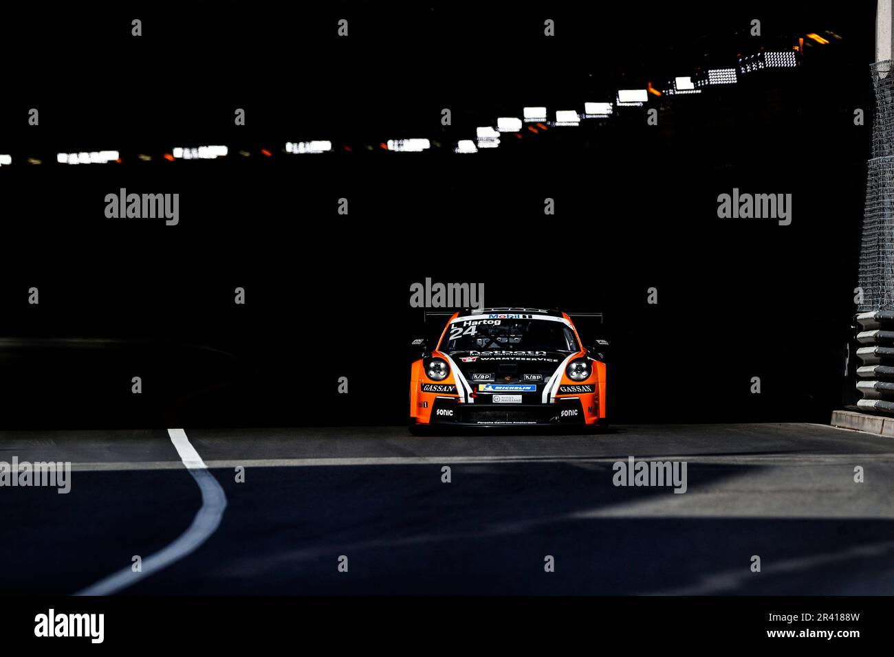 Monte-Carlo, Monaco. 25. Mai 2023. #24 Loek Hartog (NL, Team GP Elite), Porsche Mobil 1 Supercup auf dem Circuit de Monaco am 25. Mai 2023 in Monte-Carlo, Monaco. (Foto von HIGH TWO) dpa/Alamy Live News Stockfoto