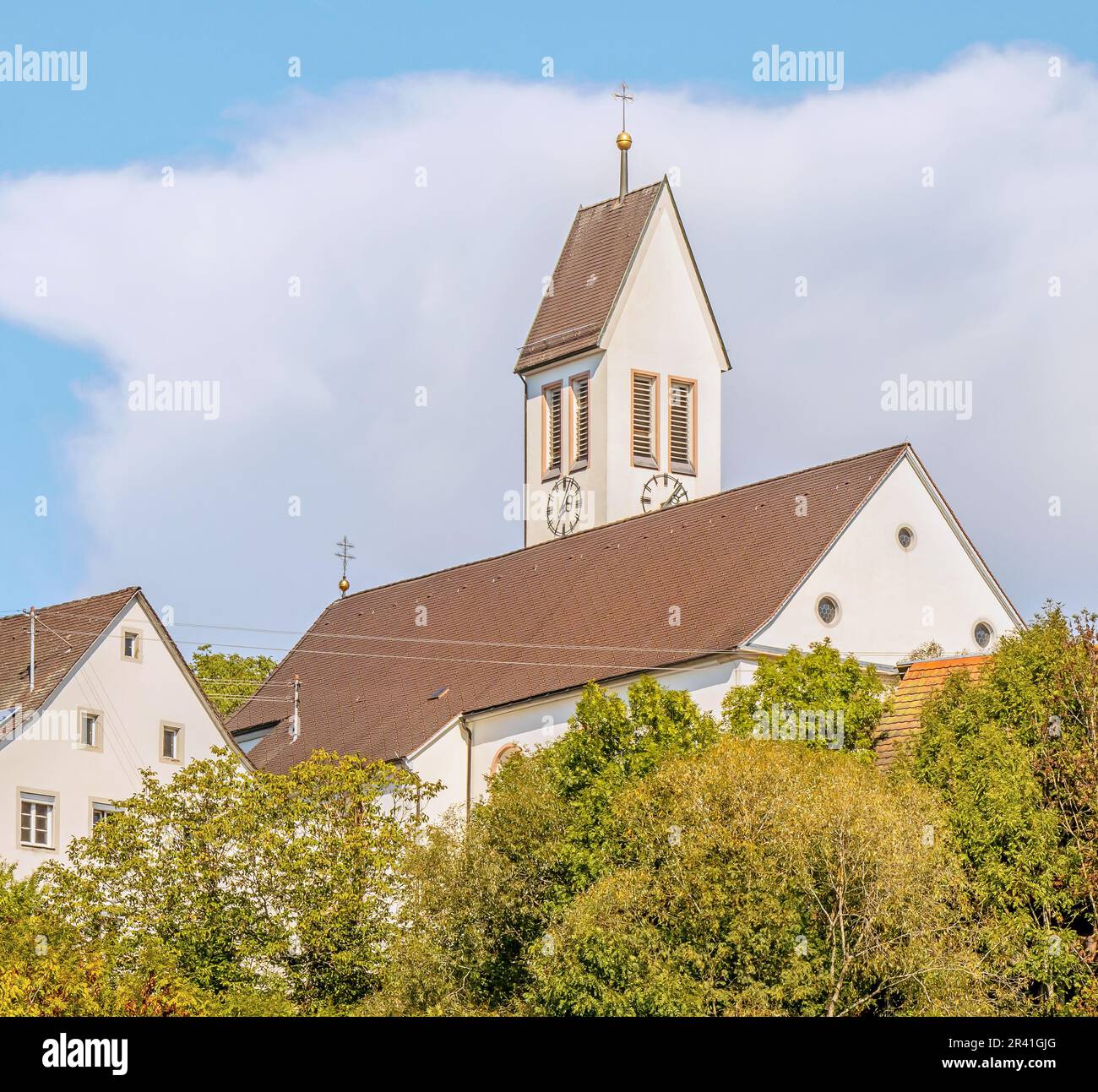 Pfarrkirche St. James Ãœhlingen-Birkendorf-Untermettingen Stockfoto