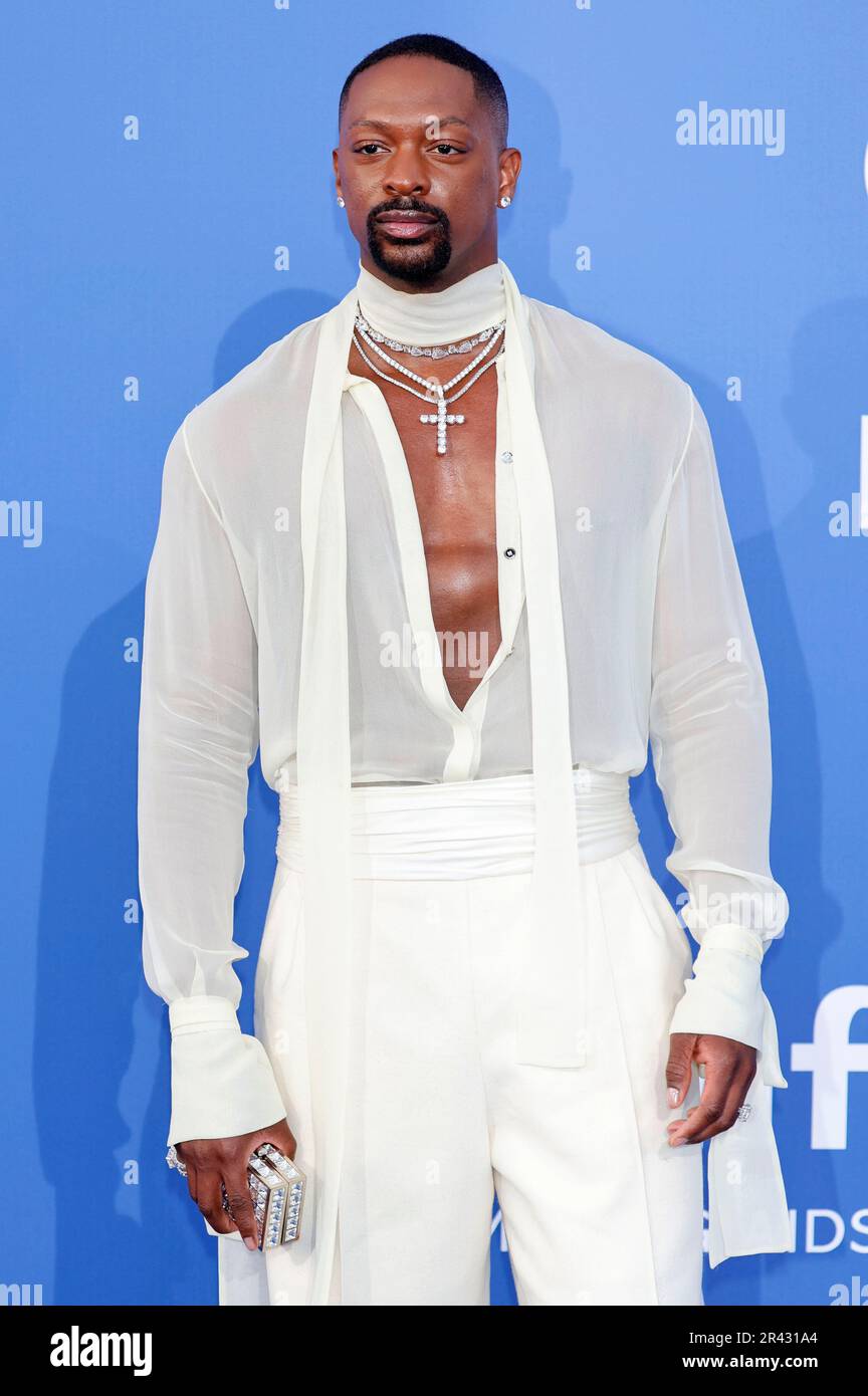 LaQuan Smith bei der 29. AmfAR Gala Cannes im Rahmen vom Festival de Cannes 2023 / 76. Internationale Filmfestspiele von Cannes im Hôtel du Cap-Eden-Roc. Antibes, 25.05.2023 Stockfoto