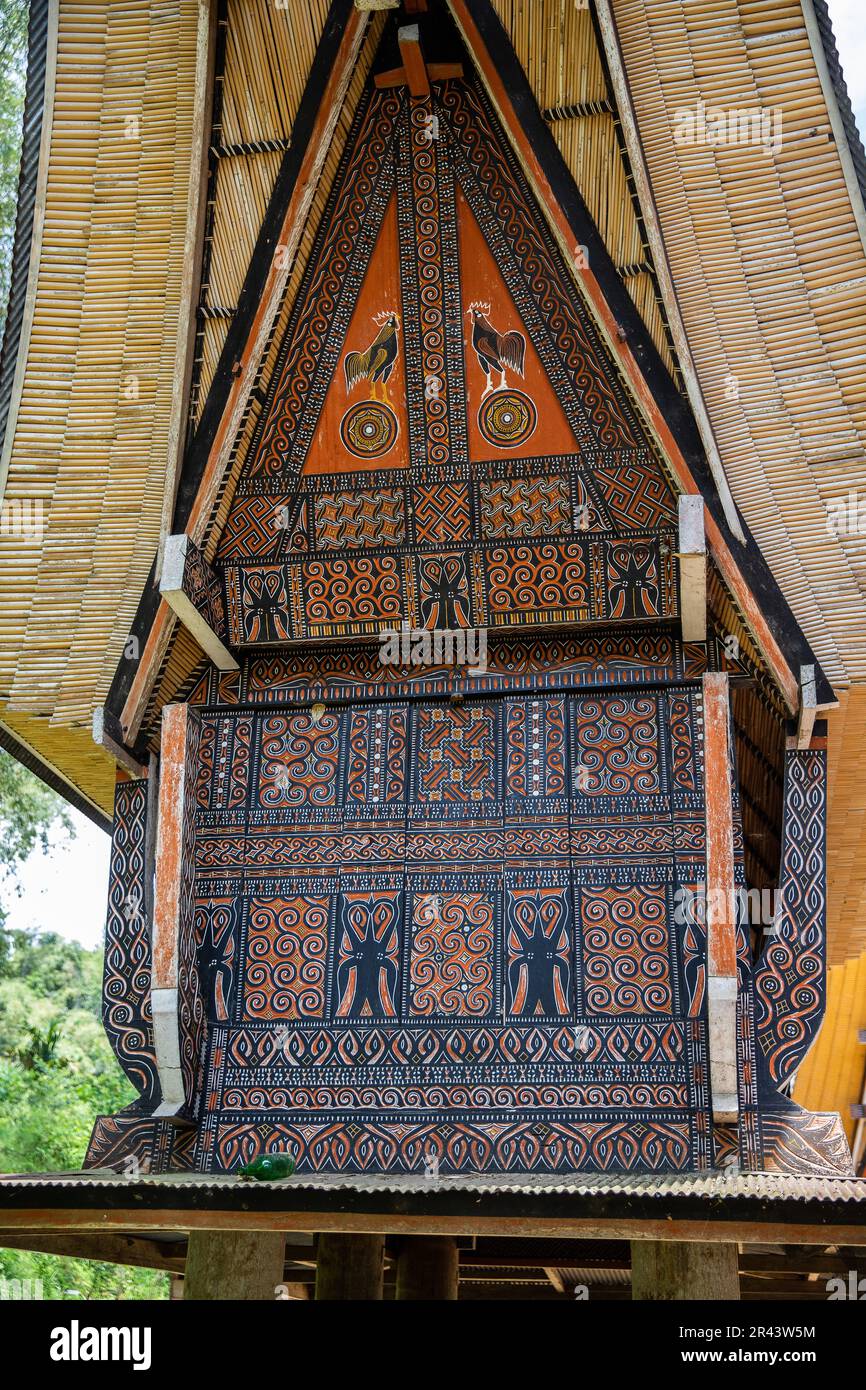 Toraja Beerdigungszeremonie, Tana Toraja, Sulawesi, Indonesien Stockfoto