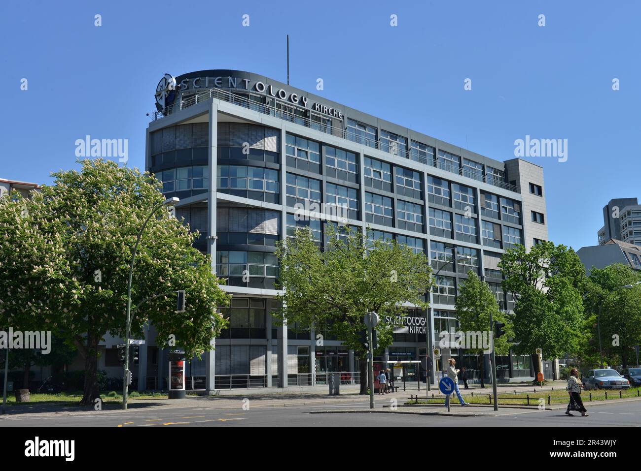 Scientology Church, Deutschland Hauptquartier, Otto-Suhr-Allee, Charlottenburg, Berlin, Deutschland Stockfoto