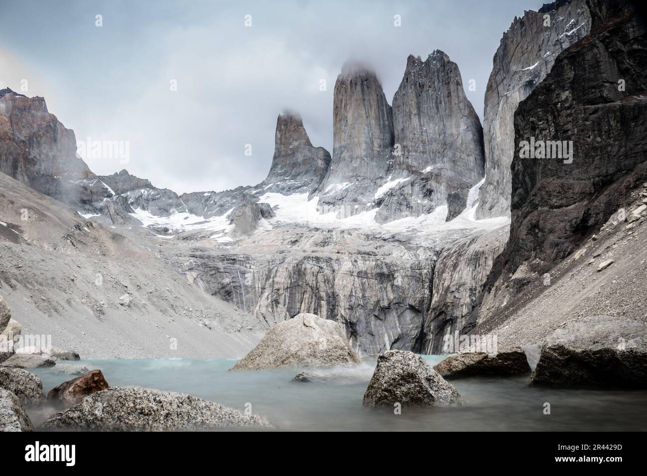 Torres del Paine Stockfoto