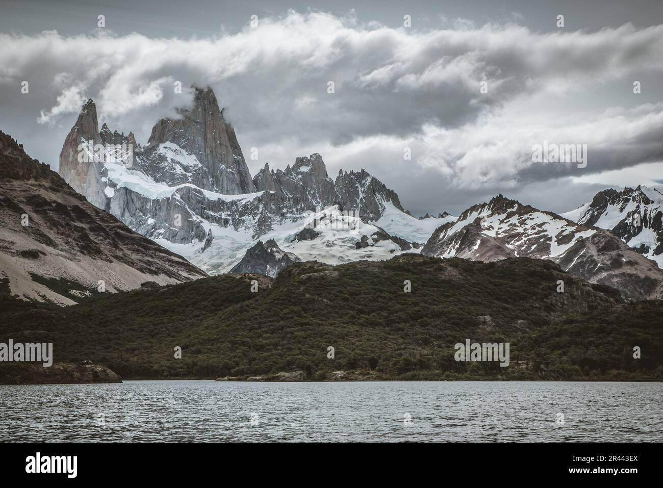 Cerro Fitz Roy, Chalten, Argentinien Stockfoto